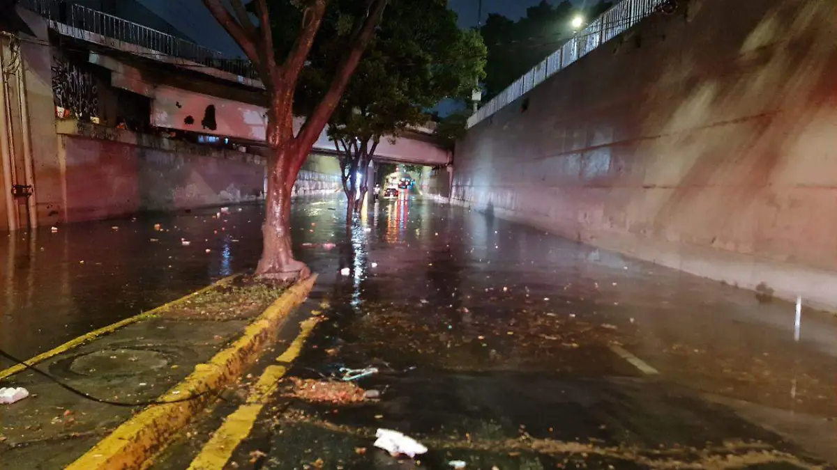 Afectaciones por la lluvia en la ZMG